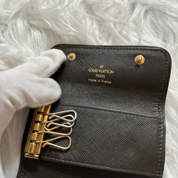 Louis Vuitton Green Monogram Canvas Keyholder Vintage EUC - Picture 11 of 16